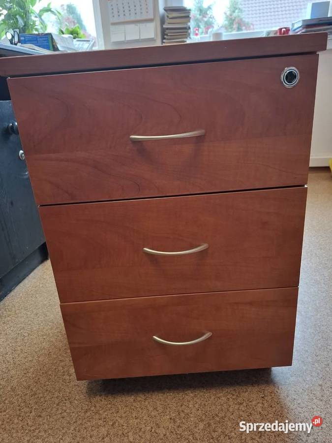 Kontener do biurka brązowy Tychy