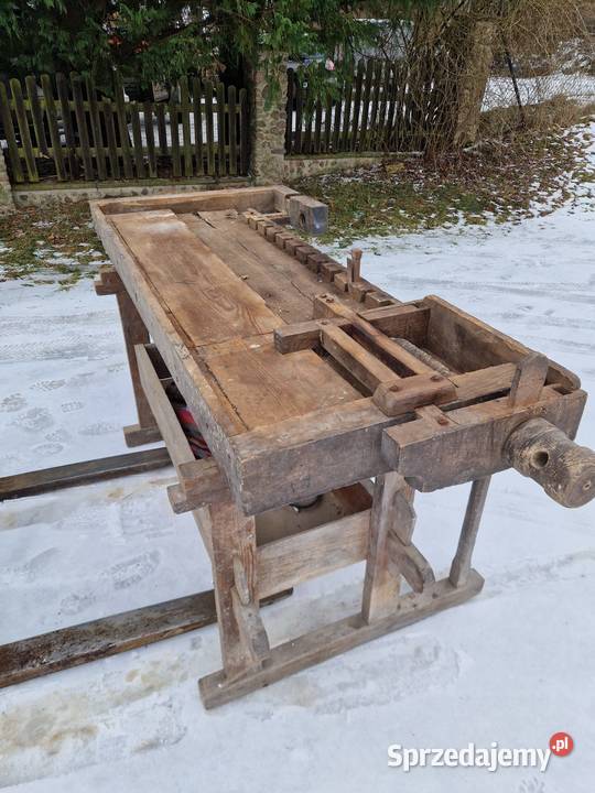 Stół stolarski stary do renowacji Łagów