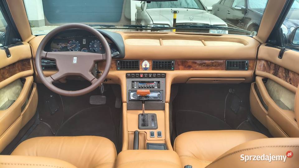 Maserati Biturbo Spyder Zagato 25l 1986 Stan skórzana tapicerka łódzkie