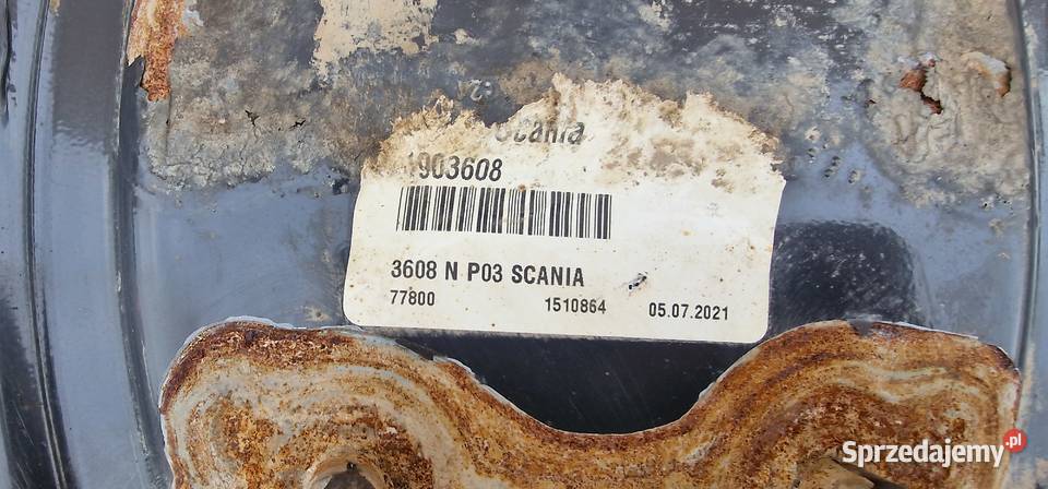 SCANIA R S MIECH PODUSZKA RESOR PNEUMATYCZNY Bieleń sprzedam
