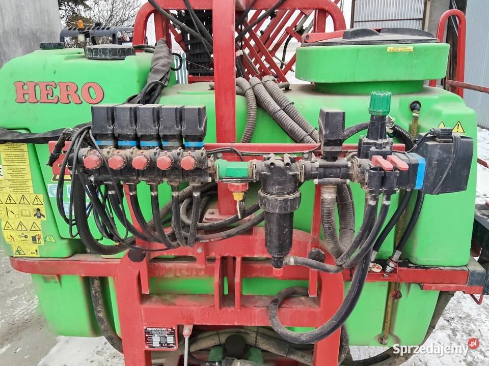 Opryskiwacz Krukowiak heros 800 phx 15m faktura Nawozy i ŚOR wielkopolskie Opatówek