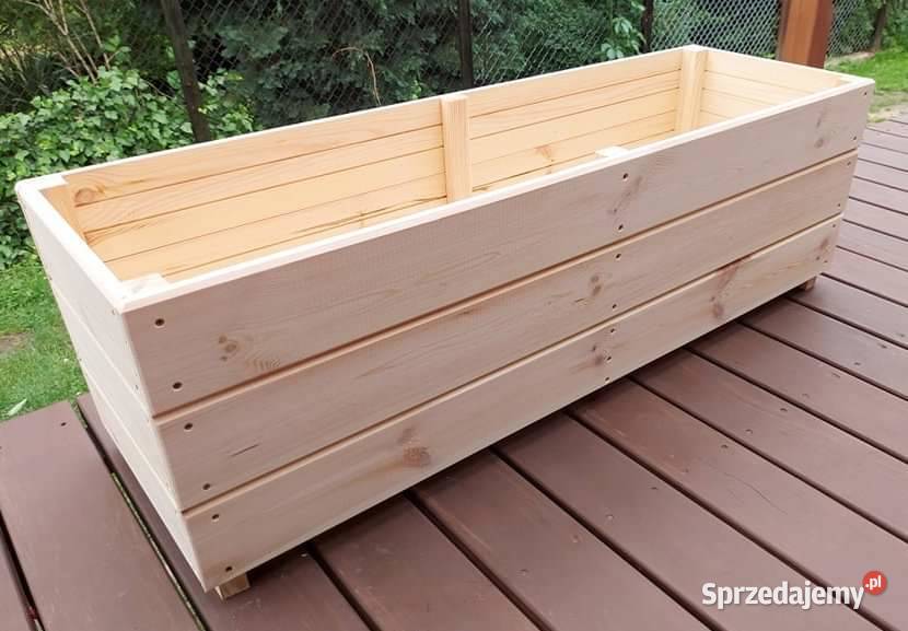 Donica drewniana 120x40x40 Radomsko