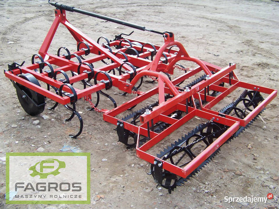 Nowy Agregat Uprawowy Siewny Kultywator zębowy nieuszkodzony Kraśnik