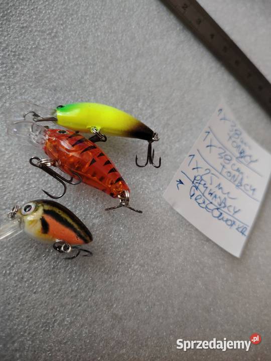 Pakiet x3 woblerki Kłodzko