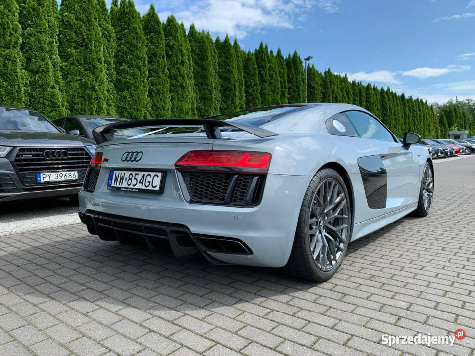 Audi R8 Salon V10 610 Ceramika Kamera serwisowany w ASO