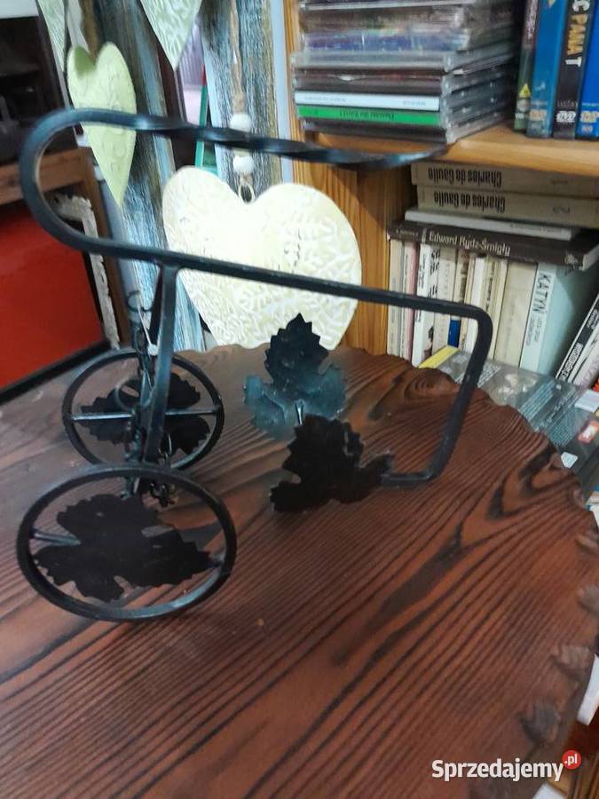 Koszyk na wino metaloplastyka dolnośląskie Oleśnica