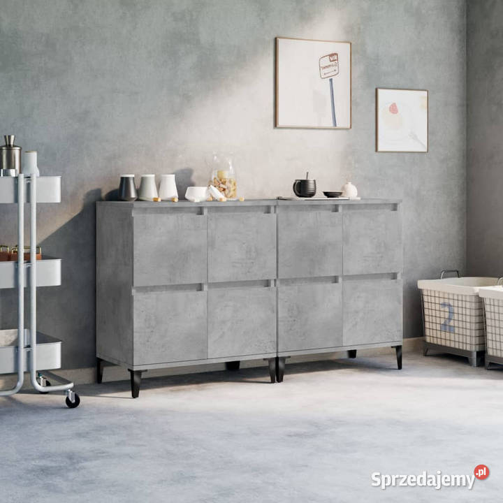 Komody 2 szarość betonu 60x35x70 WM3185763 Warszawa sprzedam