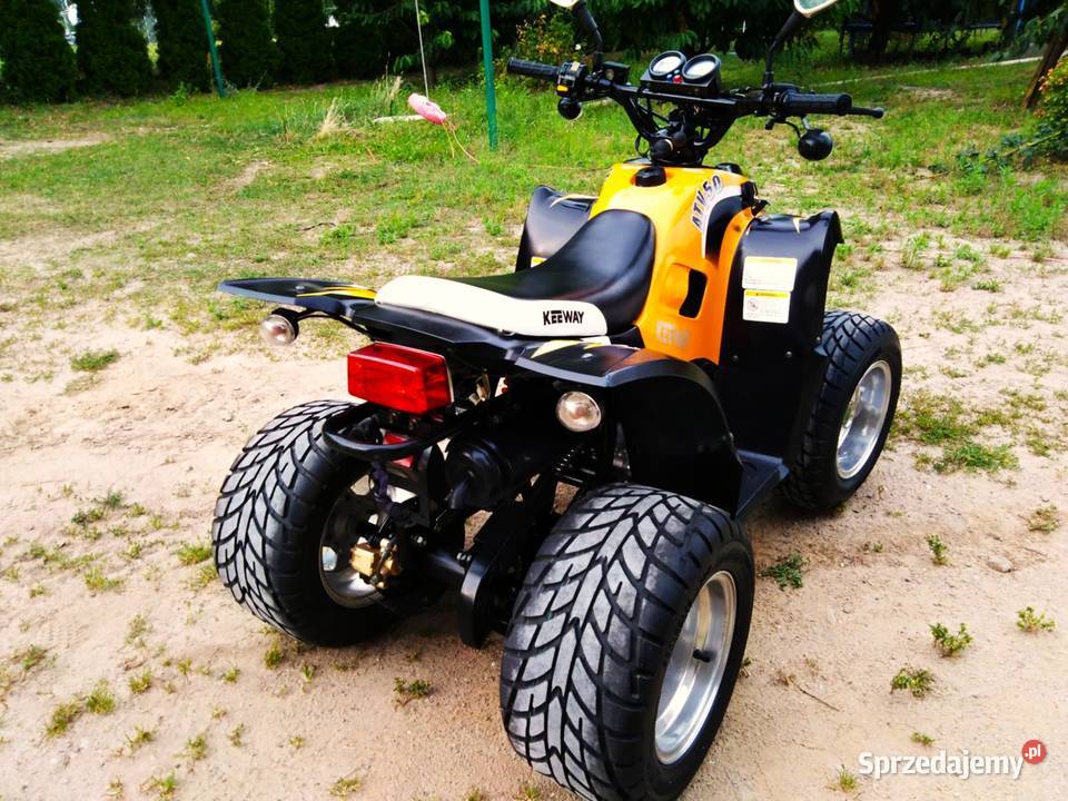 Quad 50CC w dużej ramiekoła 10 alufelgiwsteczny Piotrków Kujawski