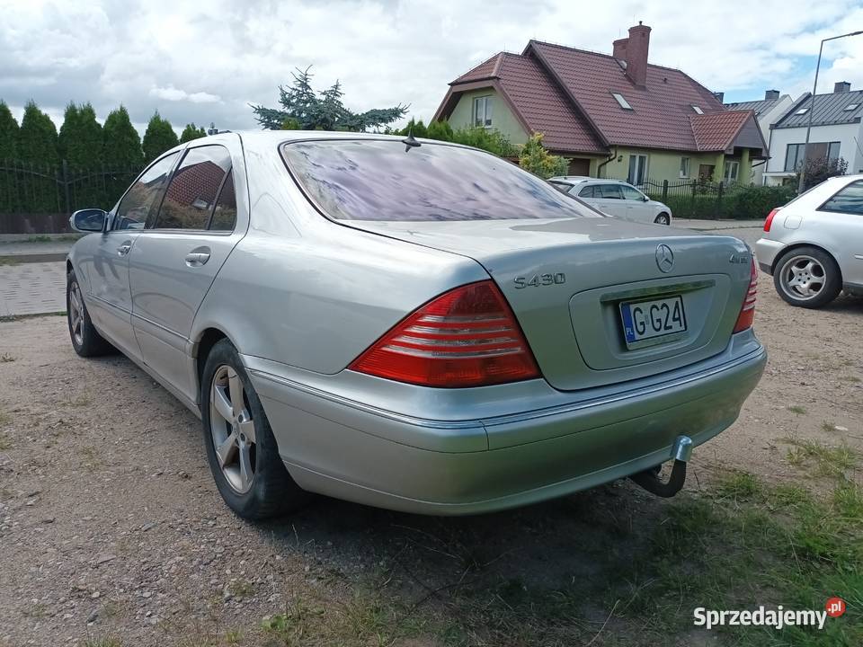 Mercedes S430L V8 4matic USA Gdynia