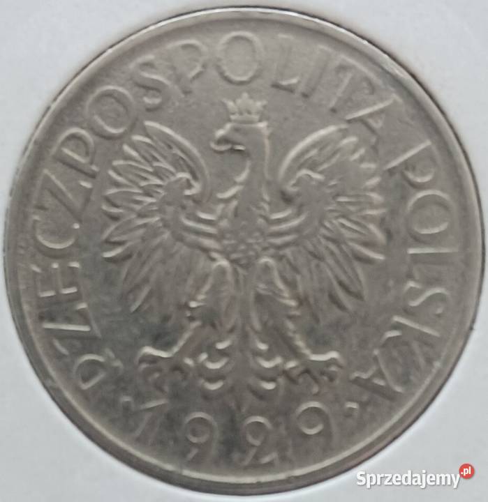 1 złoty 1929 r 6 II RP Konin