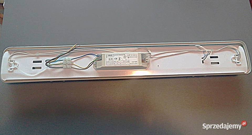 2 x Lampa Oprawa hermetyczna jarzeniówka Rewal
