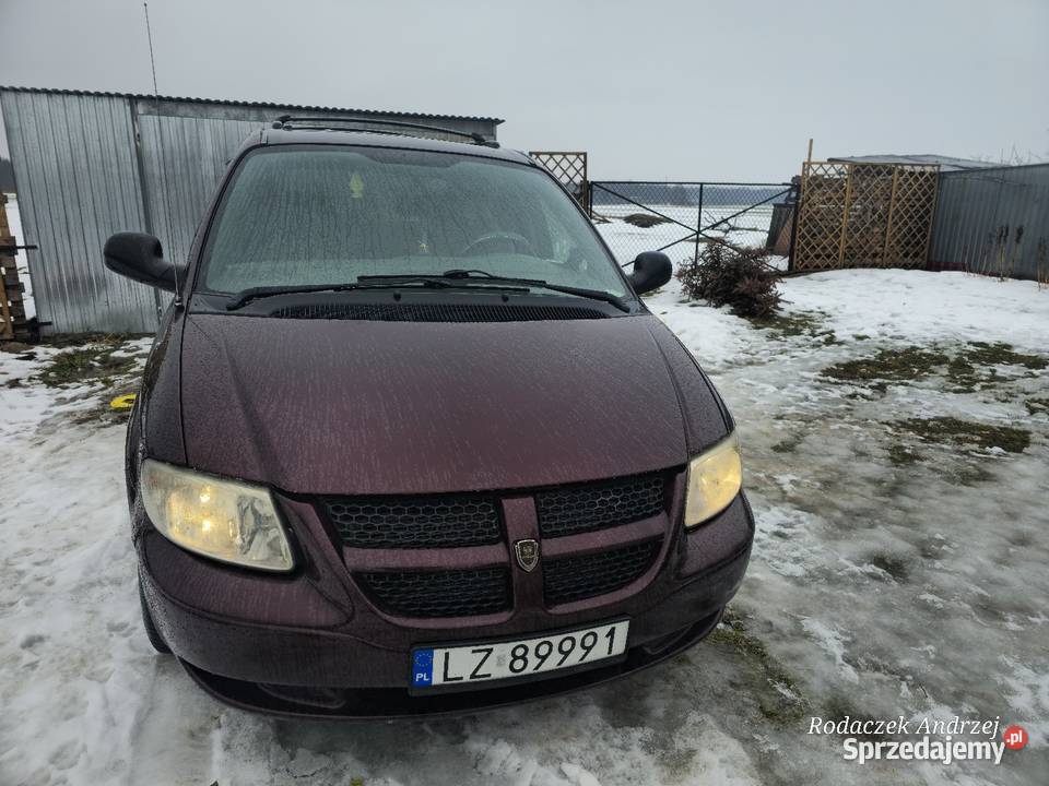 Dodge Caravan stan techniczny Nowa butla pełny hak Lublin