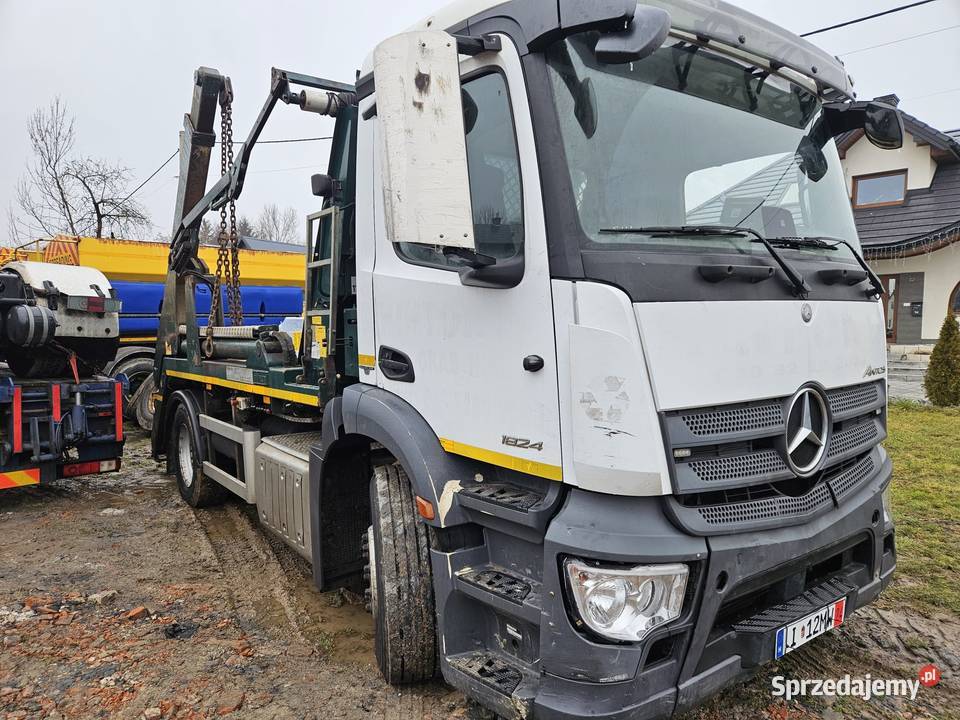 MercedesBenz ANTOS 1824 4x2 BRAMOWIEC HYVA podkarpackie sprzedam