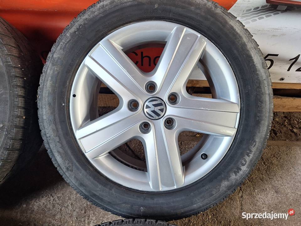 Oryginalne Alufelgi 5x120 17 ET55 Vw T5 T6 Volkswagen OE Motoryzacja