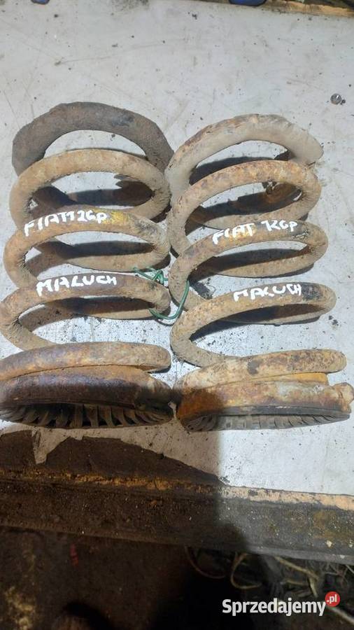 FIAT 126P Maluch sprężyna tył zawieszenia Sprężyny zawieszenia sprzedam