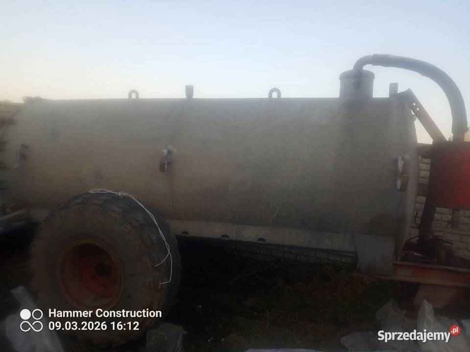 Beczka beczkowóz asenizacyjny Lutosławice Rządowe