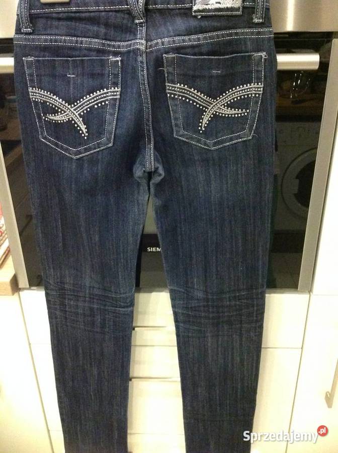 Spodnie Jeans Damskie KISS ME S Spodnie Nowa Sól sprzedam