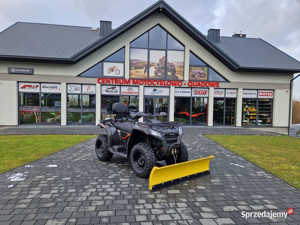 QUAD GOES 400L PLUS PŁUG W GRATISIE 4X4 CZARNY czarny Kraków