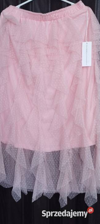 Spódnica letnia w falbany z USA nowa z metką Wrocław