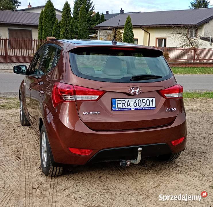 Hyundai ix20 14 iX 20 benzyna jasne wnętrze 136000km Silniczka