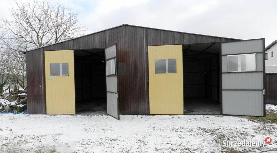 Blaszana montowana hala 108 m małopolskie Kraków sprzedam
