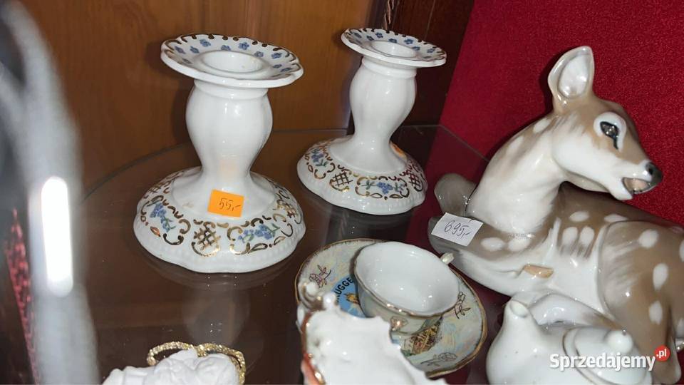 Niezapominajki Świecznik Seltman Weiden Bavaria pomorskie Gdańsk