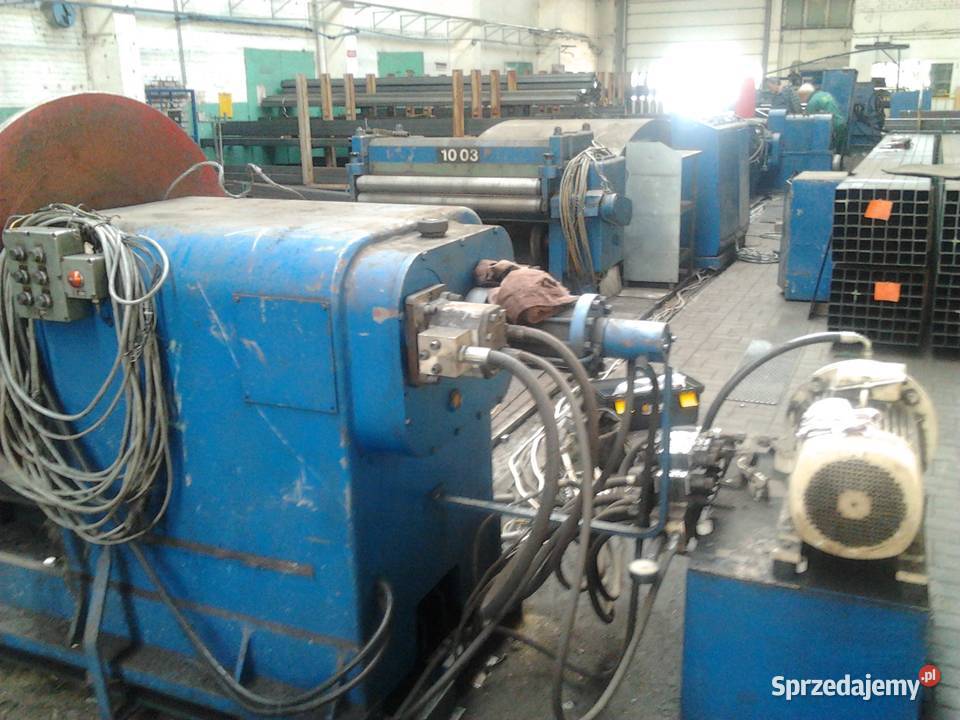 Linia do cięcia rozkroju blachy nożyce Produkcja kujawsko-pomorskie Bydgoszcz sprzedam