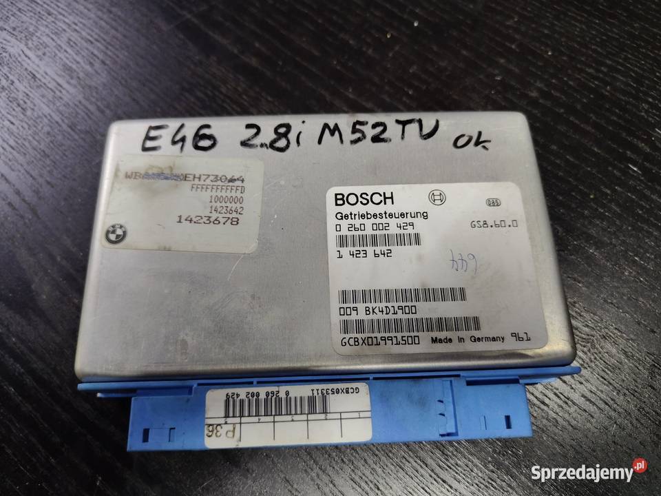 Bmw e46 m52tu sterownik skrzyni biegów Komputery Aleksandrów Łódzki