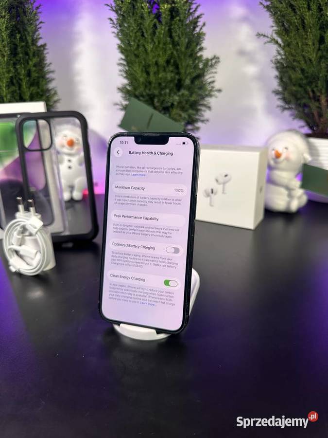 iPhone 14 256GB Bateria 100 Stan Idealny Pudełko mazowieckie sprzedam