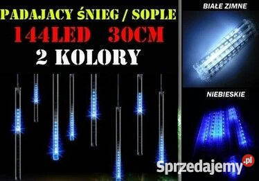 lampki choinkowe sople meteor padający snieg 30 Kielce sprzedam