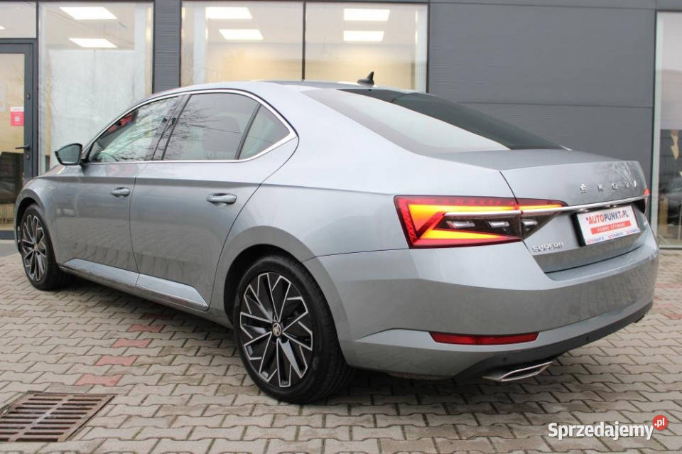 Skoda Superb 2020r FV23 1wł Salon 272 4x4 mazowieckie Warszawa