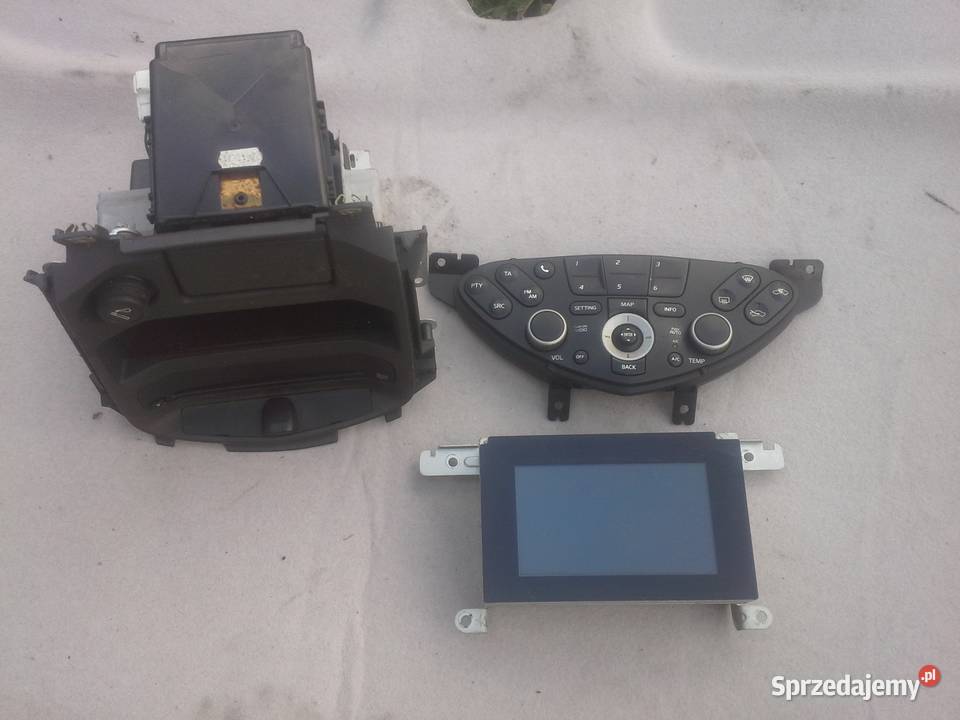 NISSAN PRIMERA p12 wyświetlacz zmieniarka panel Dębno sprzedam