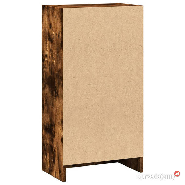 Regał przydymiony dąb 40x24x76 materiał Regały