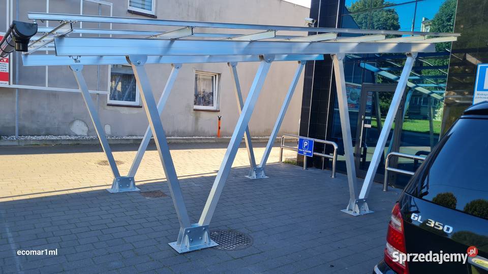 CARPORT SZCZELNY DACH FOTOWOLTAIKA SZYNA sprzedam