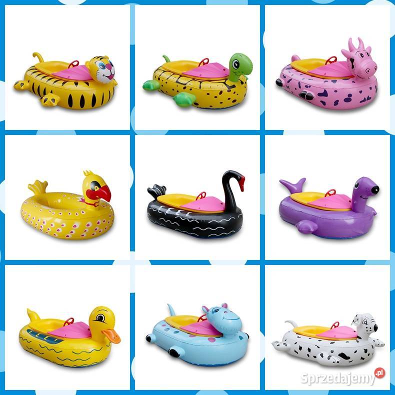 Łódeczki elektryczne postacie zwierząt śląskie Częstochowa