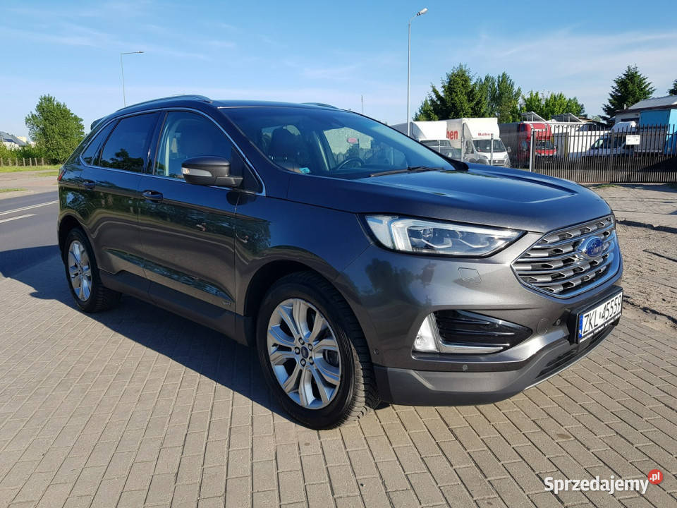 Ford EDGE 20 BiTurbo BO Lift Skóry LED Navi przyciemniane szyby Włocławek
