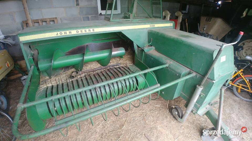 Prasa john deere 332 mazowieckie Iłża sprzedam
