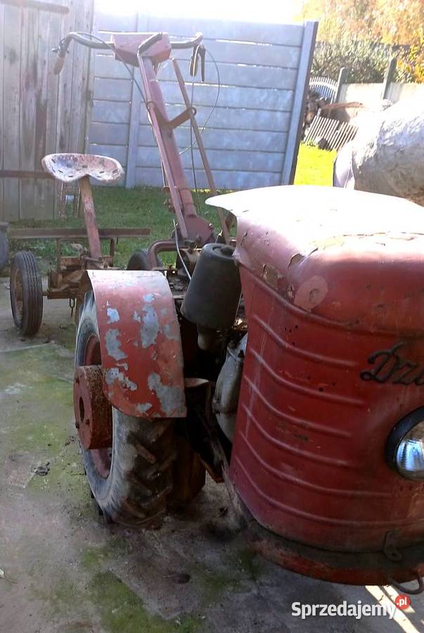 Dzik 21 traktorek ciagnik jednoosiowy osprzęt Łódź sprzedam