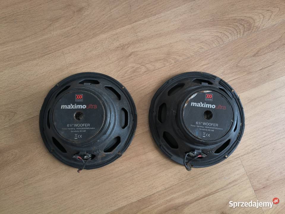 2x Głośniki Morel Maximo Ultra 165mm 90Watt RMS Gorlice