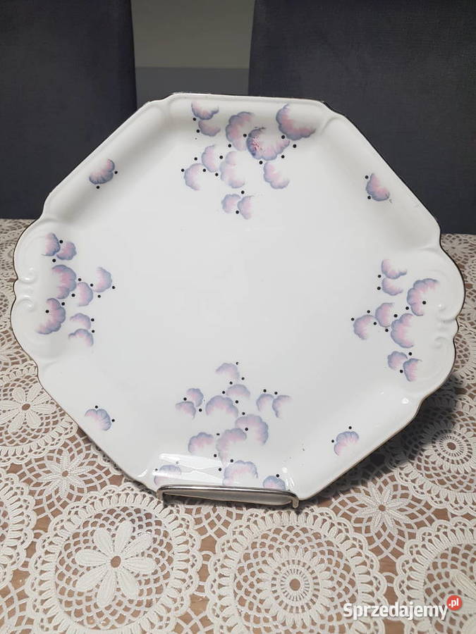 Talerz porcelanowy Czechosłowacja wielkopolskie