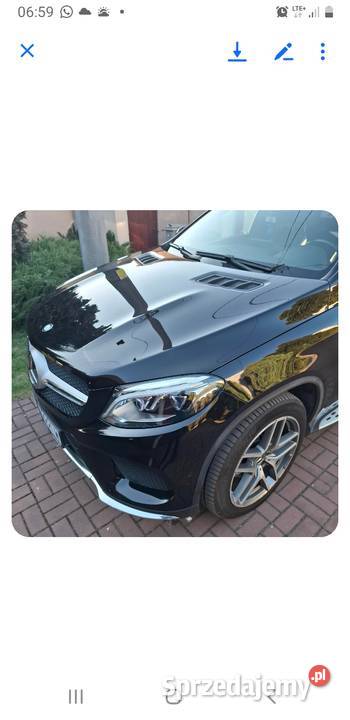 Mercedes GLE 350d pełna 4MATIC krajowy Ozorków