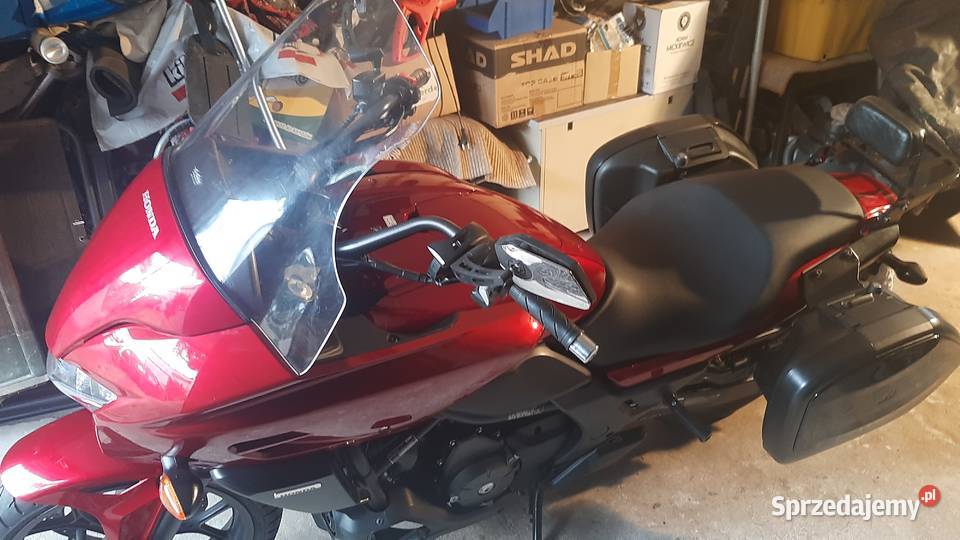 Honda CTX 700D czerwony rocznik 2014 stan bez Pruszków sprzedam