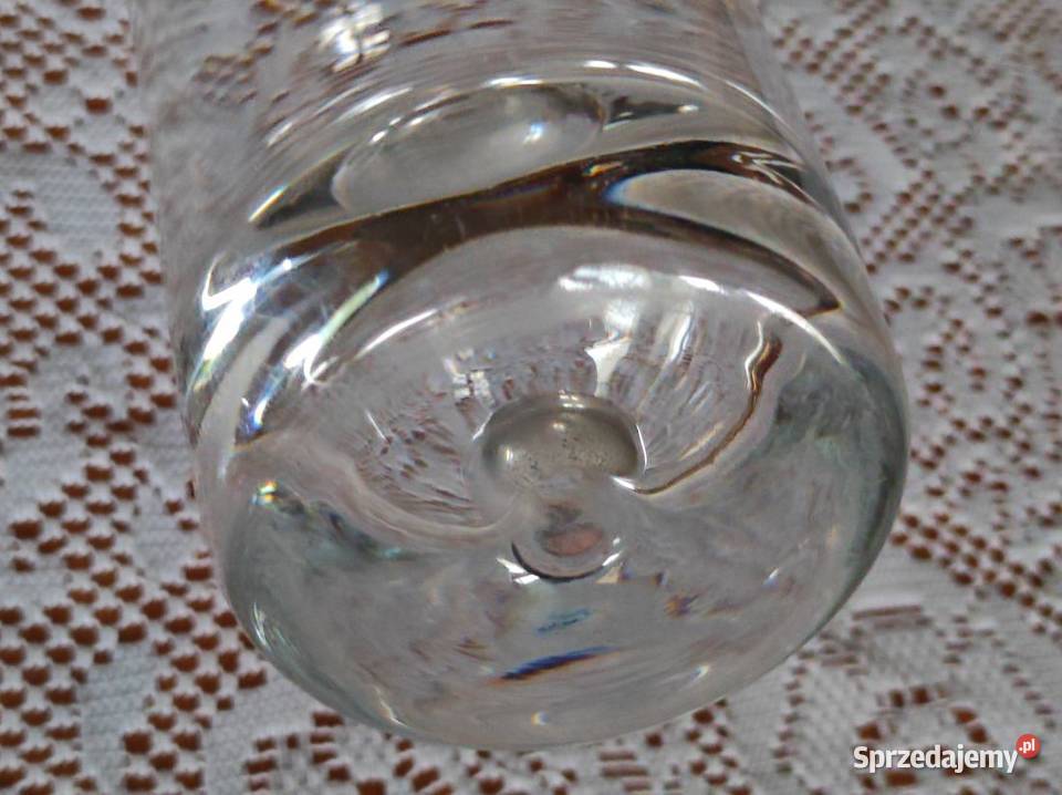 wazon flakon szklany Krosno Kielce