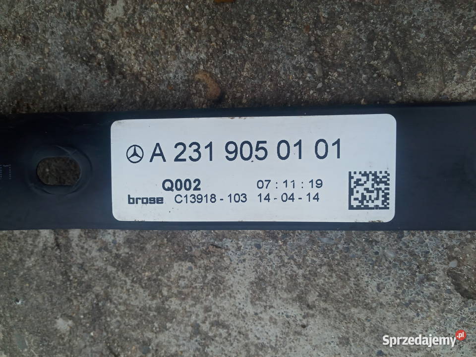 MercedesBenz Czujnik Keyless Go Tył A2319050101 Dębica sprzedam