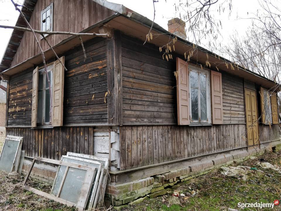 Dom drewniany do przeniesienia bale wolnostojący Domy Piotrków Pierwszy