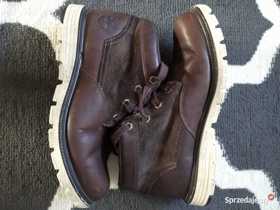 Męskie skórzane Timberland Waterproof skóra Biała Podlaska