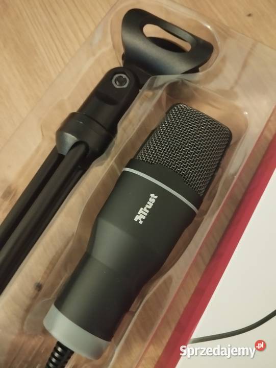 Mikrofon Trust Voxa USB trójnóg wielkopolskie Ostrów Wielkopolski