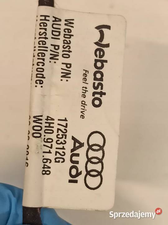AUDI A8 D4 SZYBER DACH PANORAMA 4H0877041D
