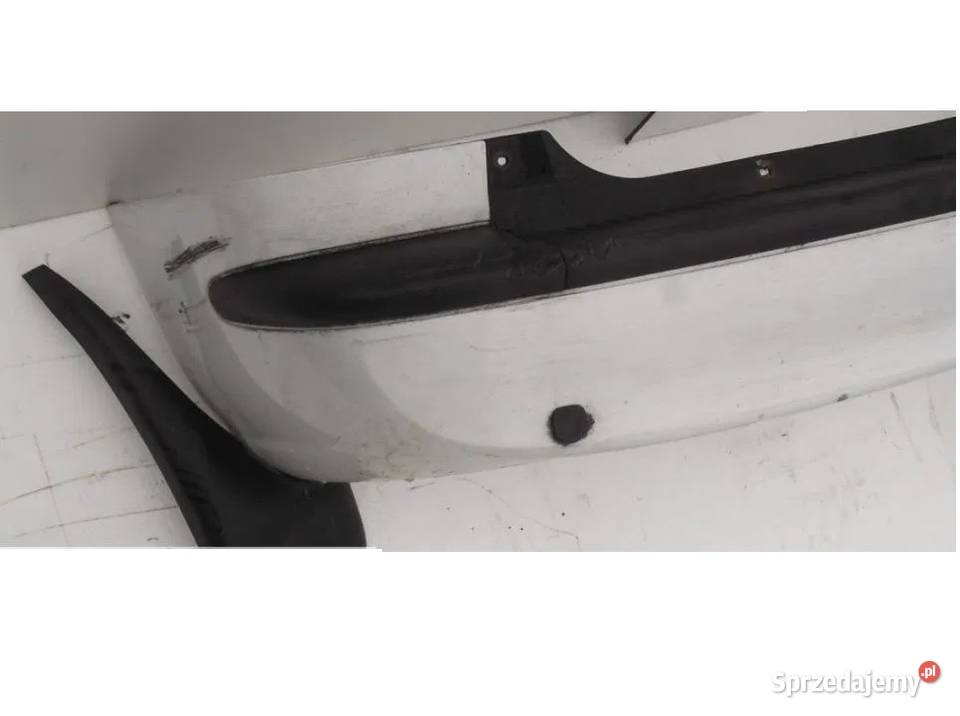 Opel Zafira A zderzak tylny biały zderzaki Łódź
