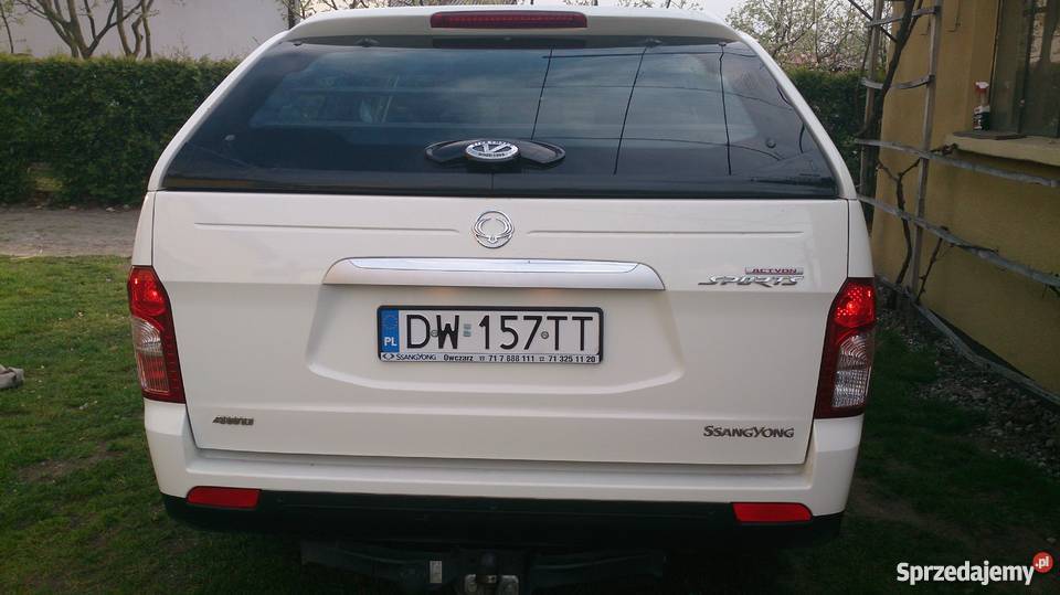 SSANGYONG ACTYON SPORTS SAPPHIRE cesja leasingu Twardogóra